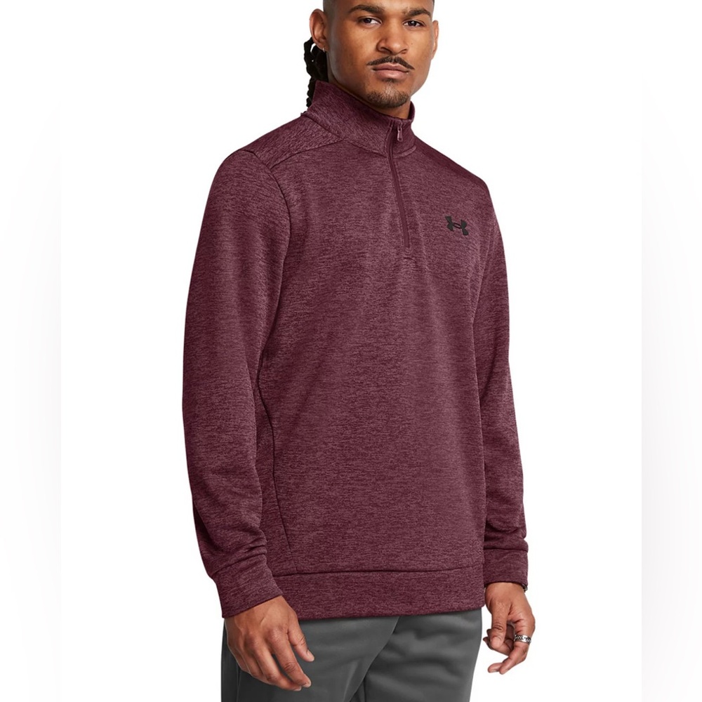Under Armour Men's Fleece Twist pullover sweatshirt large NWT